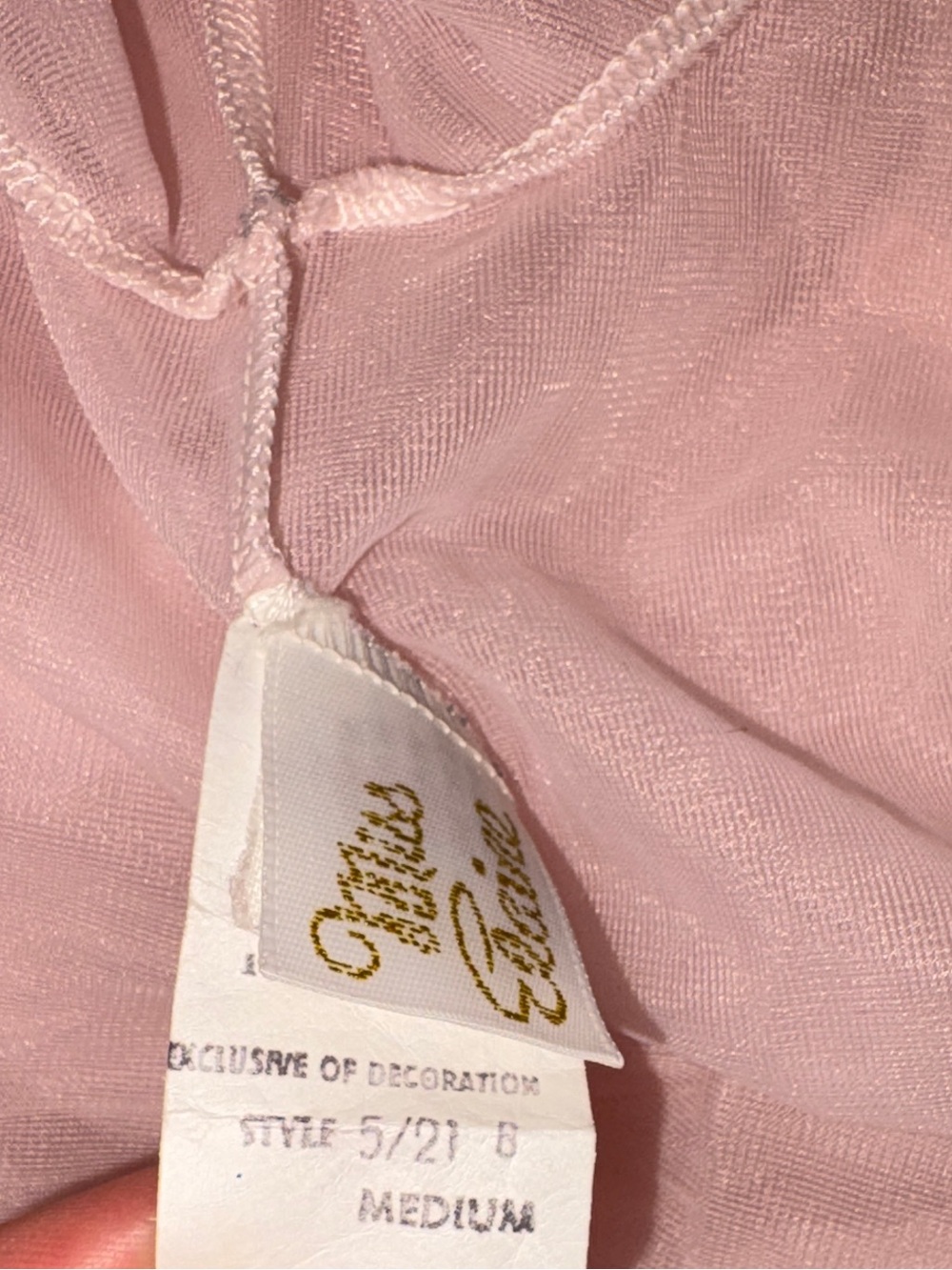 Miss Elaine Pale Pink Lace Chemise and Sheer Robe Set - Picture 12 of 12